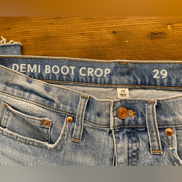 J.Crew demi boot crop jeans size 29 - Picture 5 of 13